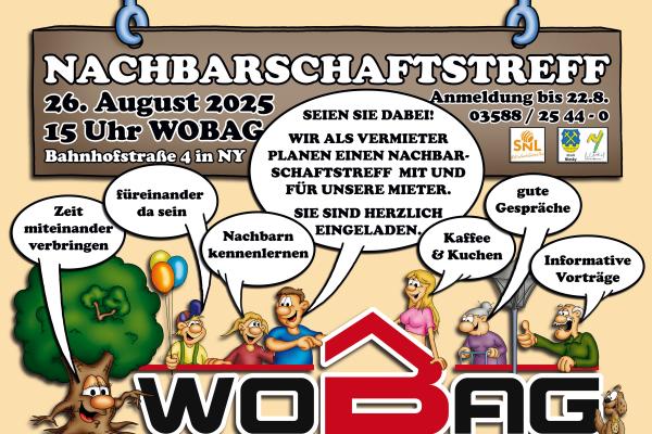 Nachbarschaftstreff - das gab es ja noch nie.